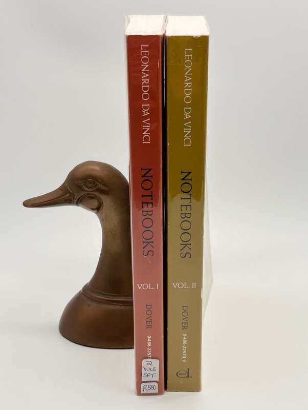 The Notebooks of Leonardo da Vinci by Jean Paul Richter Vol 1 & Vol 2