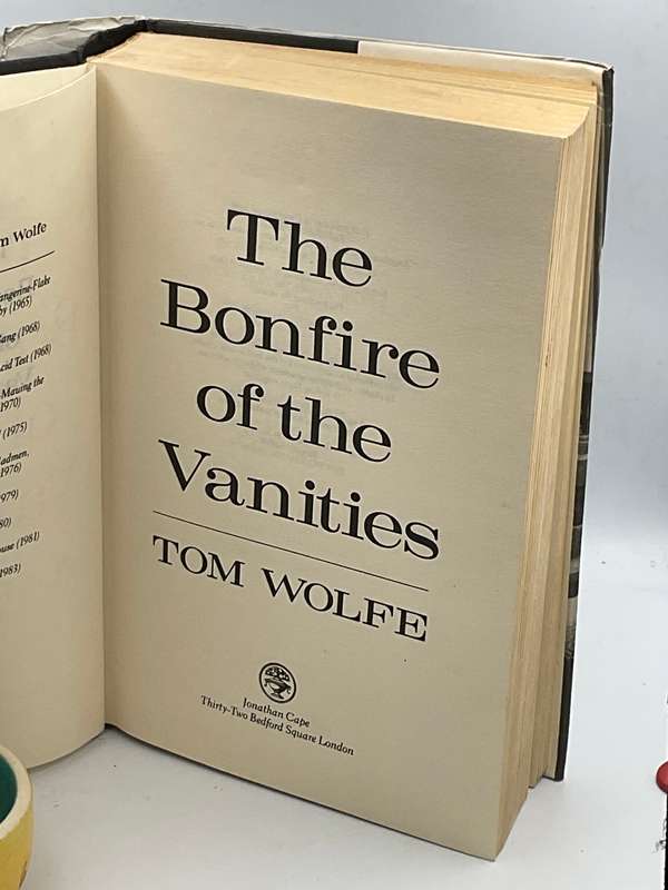 The Bonfire of the Vanities by Tom Wolfe | Large Format Hard Cover