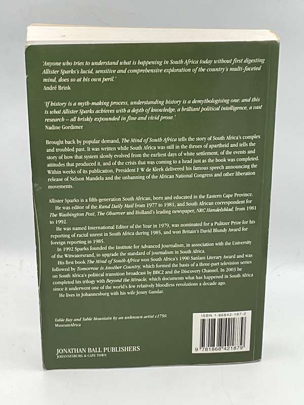 The Mind of South Africa - The Story of the Rise and Fall of Apartheid by Allister Sparks