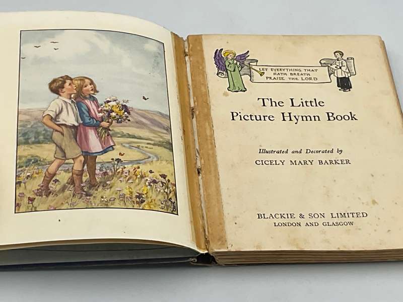 The Little Picture Hymn Book - Cicely Mary Barker | Blackie & Son C1951
