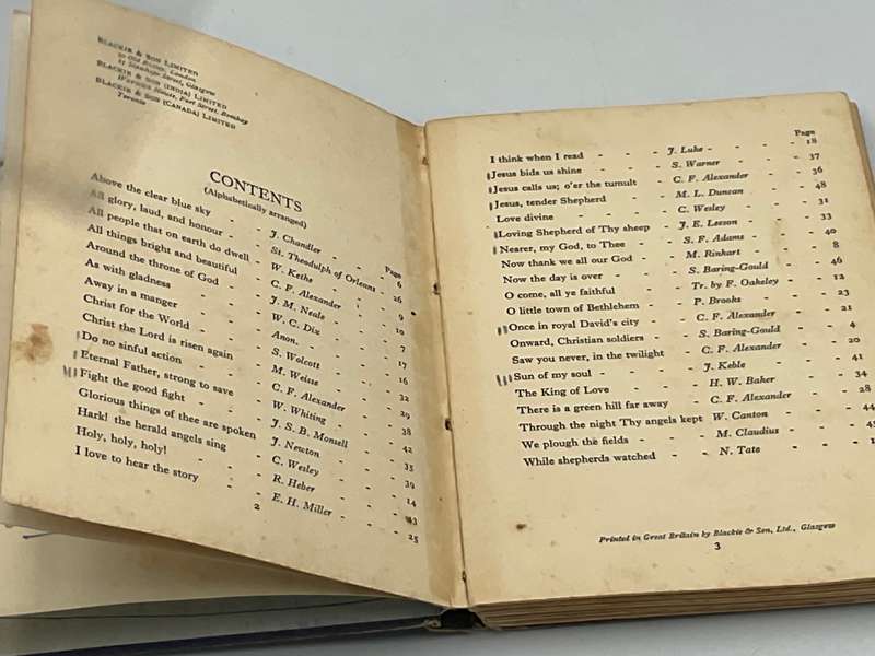 The Little Picture Hymn Book - Cicely Mary Barker | Blackie & Son C1951