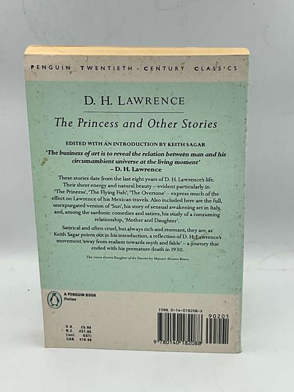 The Princess and Other Stories  by DH Lawrence