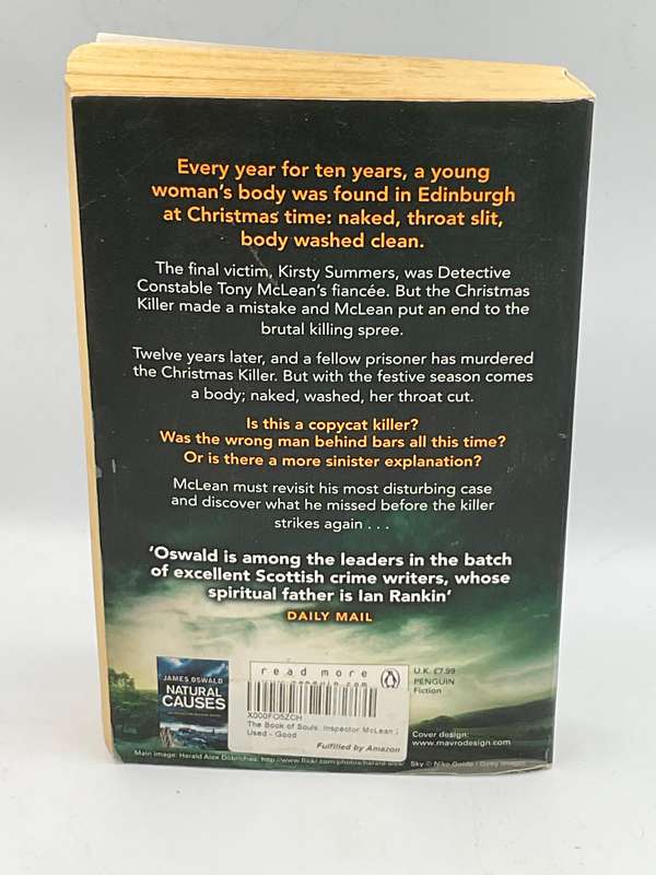 The Book of Souls by James Oswald | Inspector McLean