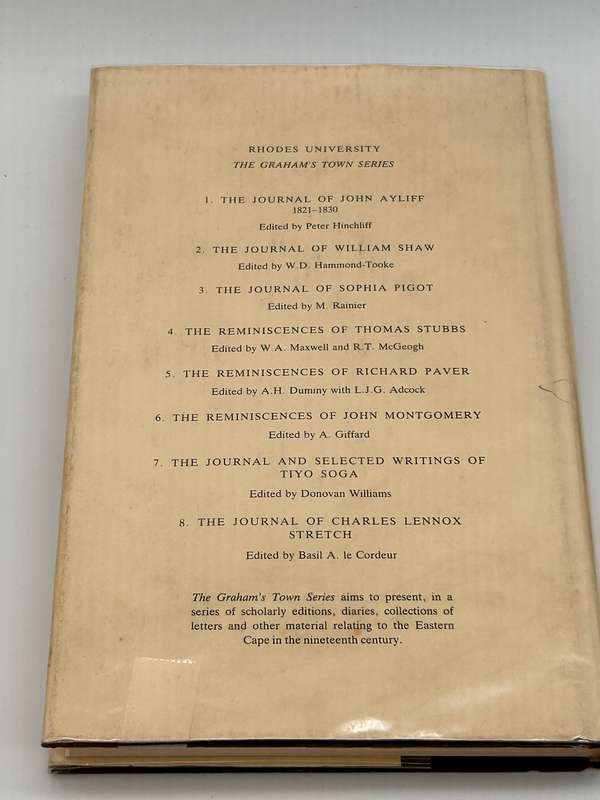The Journal of Charles Lennox Stretch. The Grahams Town Series. Edited by Basil le Cordeur