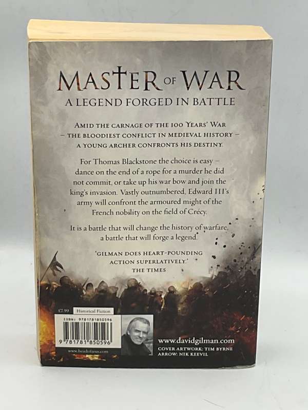 Master of War by David Gilman | A Legend Forged in Battle
