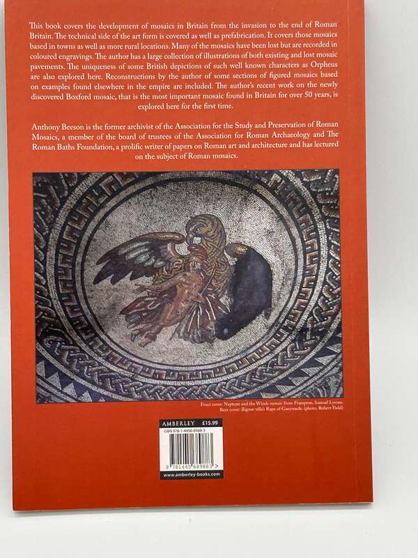 Mosaics in Roman Britain by Anthony Beeson | Amberley Publishing, 2022
