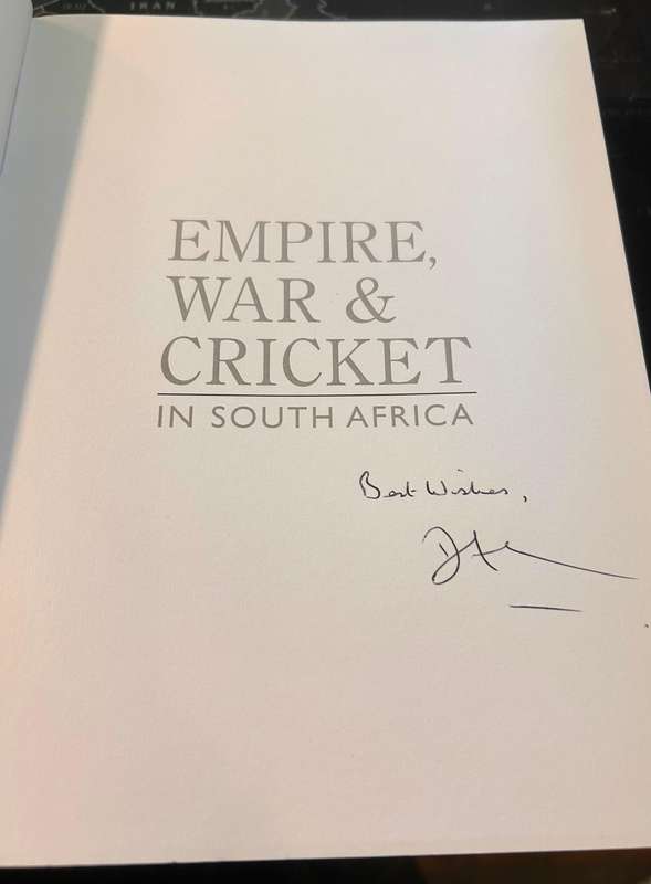 Empire, War and Cricket In South Africa Logan of Matjiesfontein ~ Dean Allen | Signed