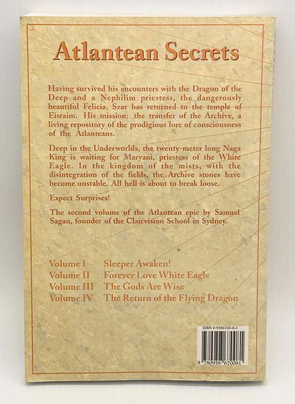 Atlantean Secrets Vol II Forever Love, White Eagle ~ Samuel Sagan | With Map