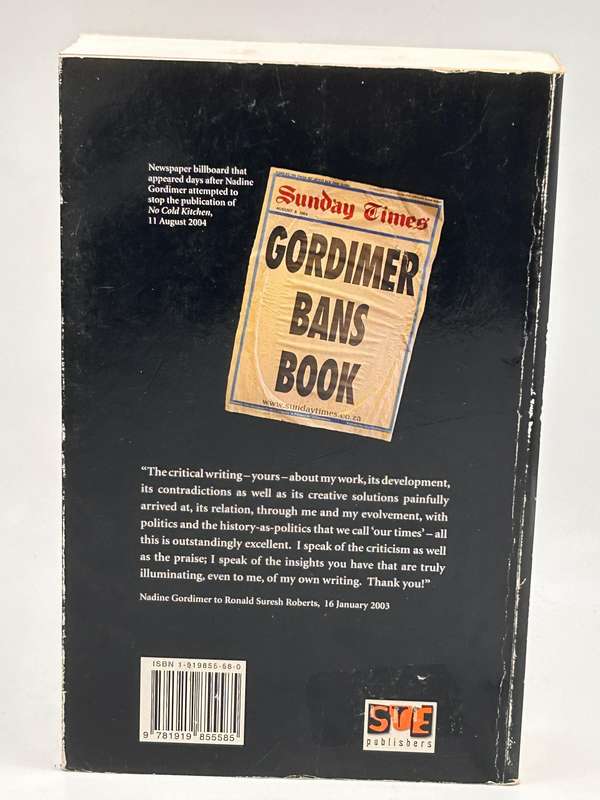 No Cold Kitchen: A Biography of Nadine Gordimer - Ronald Suresh Roberts