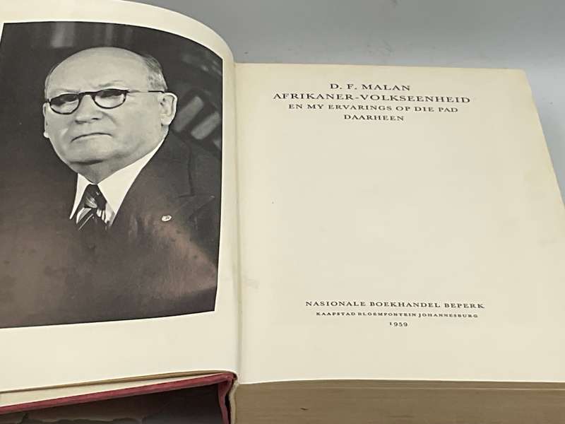Afrikaner Volkseenheid en My Ervarings op die Pad Daarheen deur D.F. Malan