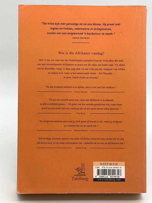 Rigting bedonnerd - Fred de Vries | Op Die Spoor Van Die Afrikaner Post-94
