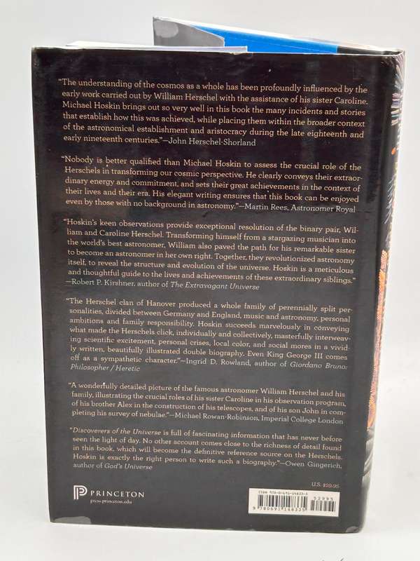 Discoverers of the Universe: William and Caroline Herschel ~ Michael Hoskin