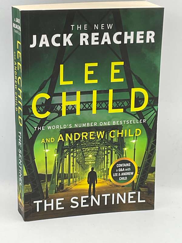 Lee Child ~ The Sentinel | The New Jack Reacher | Large Format Soft Cover
