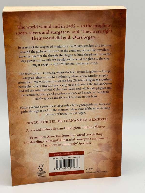 1492: The Year Our World Began by Felipe Fernandez-Armesto