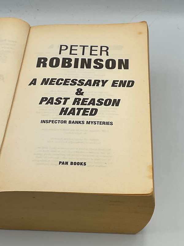 Peter Robinson Omnibus - A Necessary End & Past Reason Hated