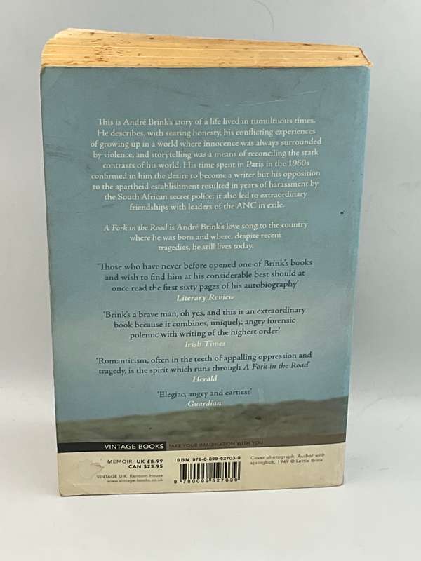 A Fork in the Road: A Memoir -| Andre Brink