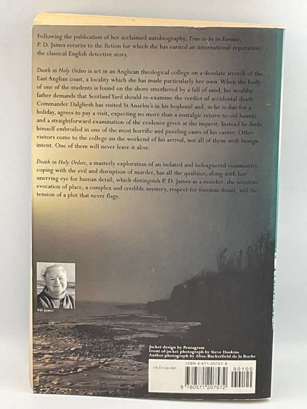 PD James ~ Death in Holy Orders | Large Format Soft Cover