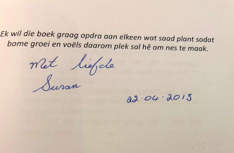 Spiraaldans ~ Susan van Zyl | Signed