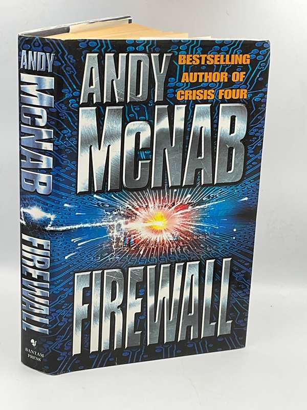 Firewall - Andy McNab | Large Format Hardcover ~ Signed