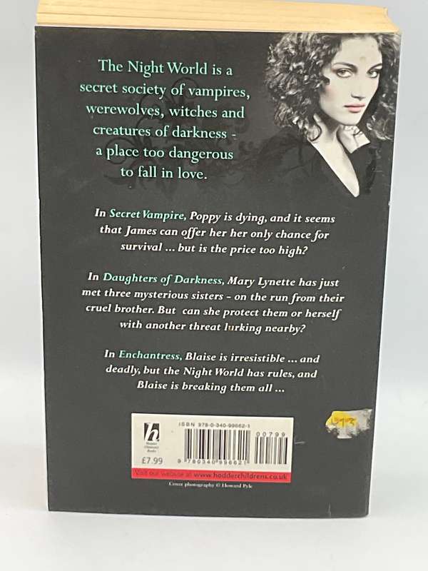 Night World Volume One - Secret Vampire | Daughters of Darkness |Enchantress by LJ Smith