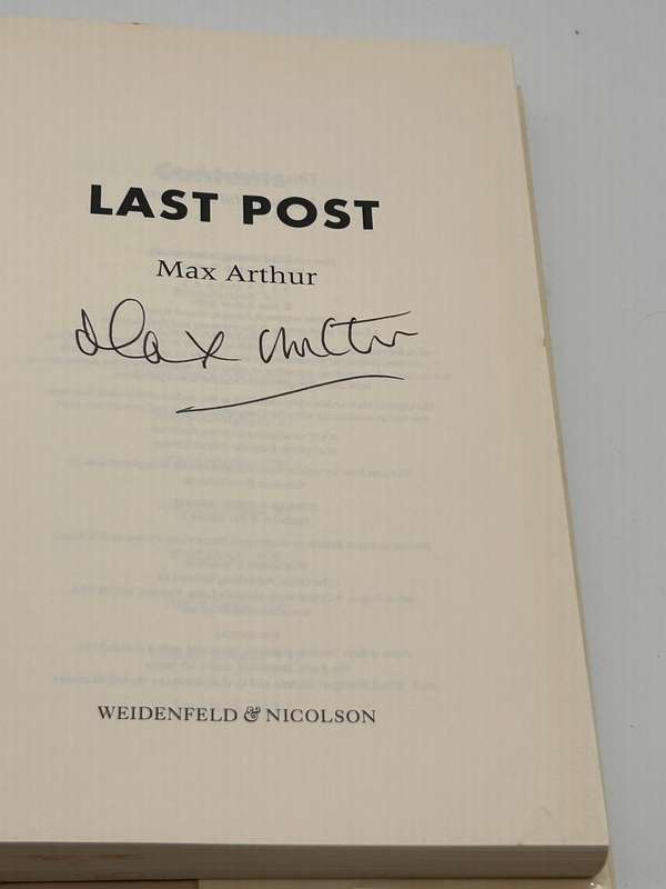 Last Post: The Final Word from Our First World War Soldiers ~ Max Arthur | Hard cover