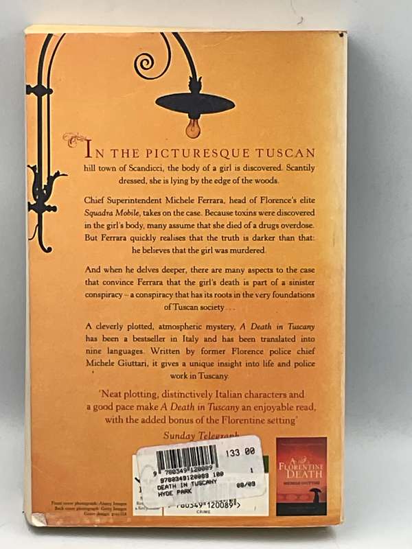 A Death In Tuscany by Michele Giuttari  | Michele Ferrara, #2