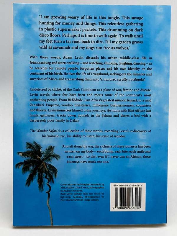 The Wonder Safaris, African Journeys of Miracles and Surprises - Adam Levin