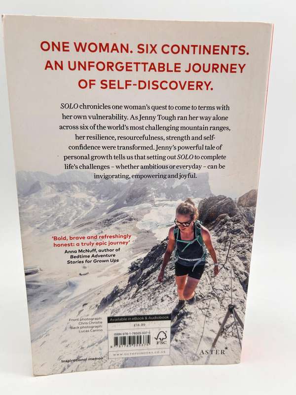 SOLO: What running across mountains taught me about life ~ Jenny Tough