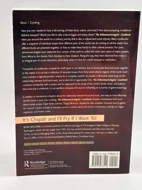 The Ethnomusicologists' Cookbook by Sean Williams