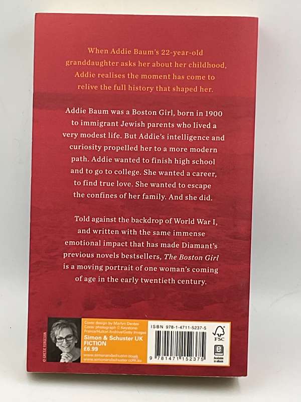 The Boston Girl by Anita Diamant