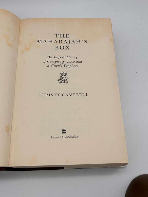 The Maharajah's Box ~ Christy Campbell | Hardcover