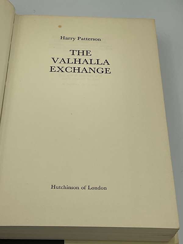The Valhalla Exchange by Harry Patterson | Pseudonym of Jack Higgins 1977 UK First Edition