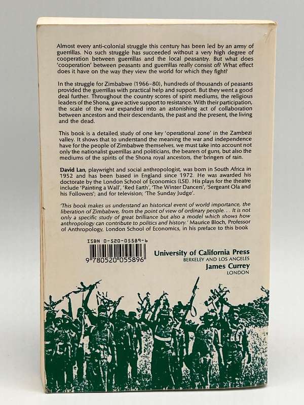 Guns & Rain: Guerillas & Spirit Mediums in Zimbabwe David Lan