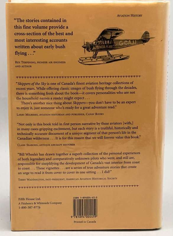Skippers of the Sky: The Early Years of Bush Flying by William J. Wheeler | Canada