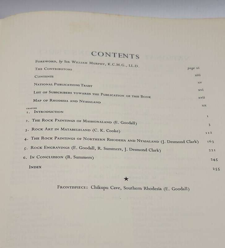 Prehistoric Rock Art of the Federation of Rhodesia & Nyasaland