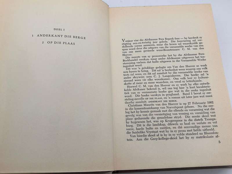 Versamelde Werke van C. M. van den Heever   1 - 8