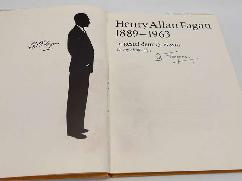 Henry Allan Fagan - Q.Fagan | Signed Plus with a letter by Gwen Fagan