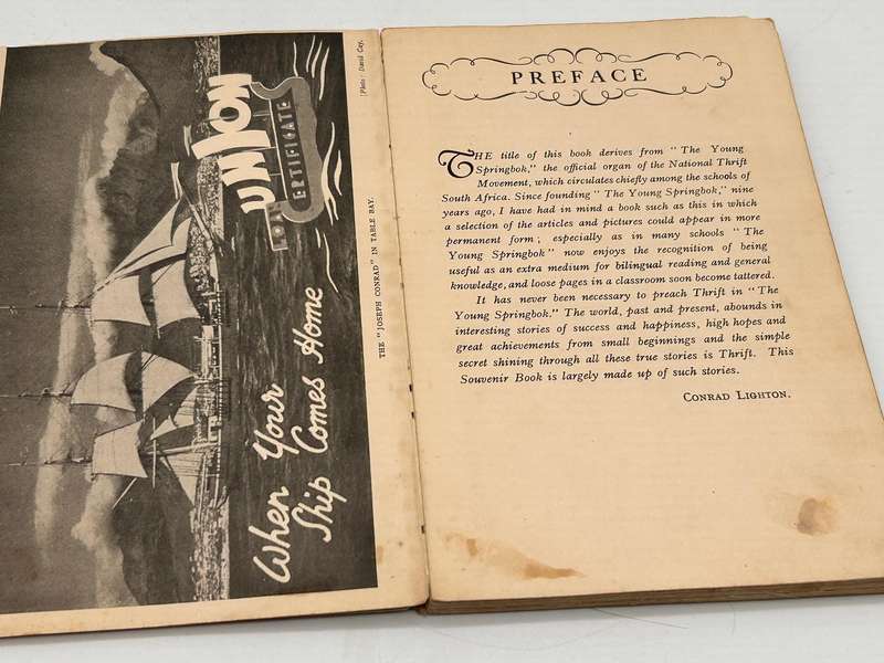 The Young Springbok Souvenir Book | Die Jong Springbok Gedenkboek