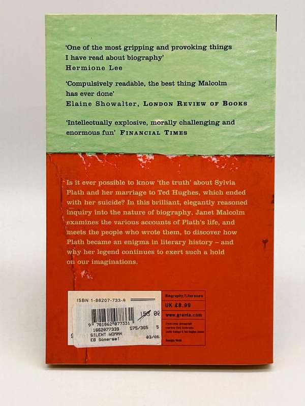 The Silent Woman: Sylvia Plath and Ted Hughes Janet Malcolm