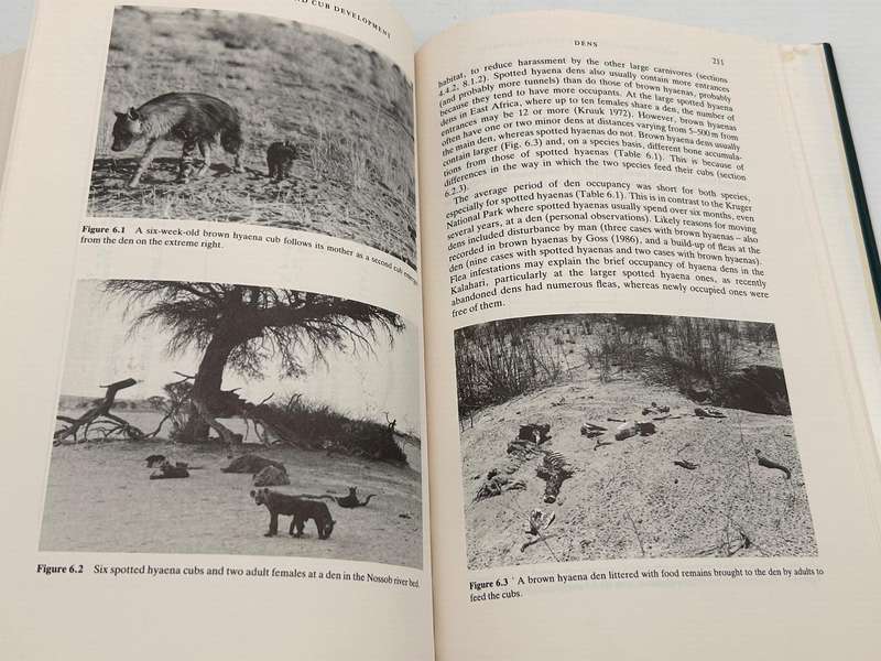 Kalahari Hyaenas: Comparative Behavioural Ecology of Two Species ~ MGL Mills