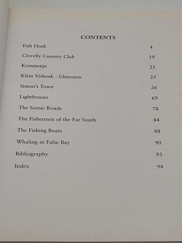Michael Walker: The Far South ~ Where Oceans Meet Fish Hoek - Kommetjie - Simon's Town - Cape Point