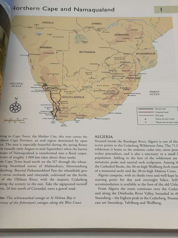 Overland through Southern Africa - 14 Tours & Maps by Willie and Sandra Olivier