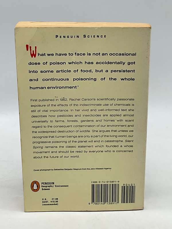 Silent Spring by Rachel Carson
