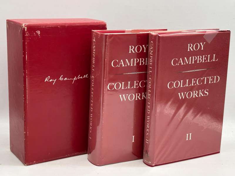 Roy Campbell: Collected Works 2 Vols | First Edition 1985