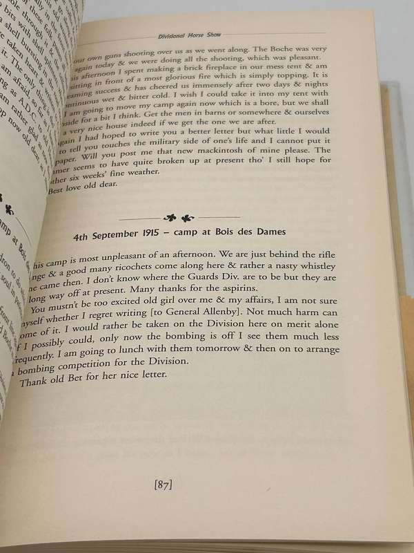 For Love and Courage: The Letters of Lieutenant Colonel E.W. Hermon from The Western Front 1914-1917