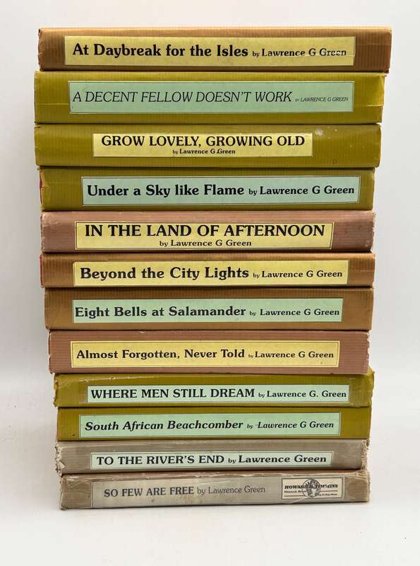 Lawrence Green Collection of 12 Books | Good reading copies
