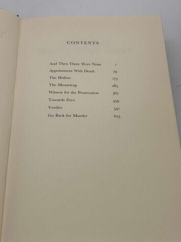 Agatha Christie ~ The Mousetrap and Other Plays | | Scarce 1993 Hardcover Large Format Edition