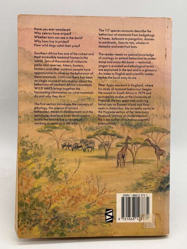 Wild Ways by Peter Apps