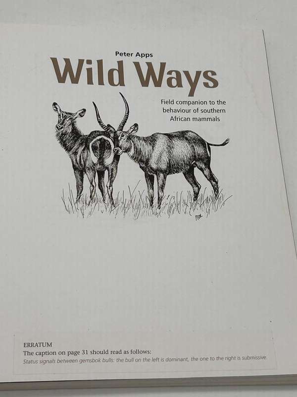 Wild Ways by Peter Apps | 2014 Edition