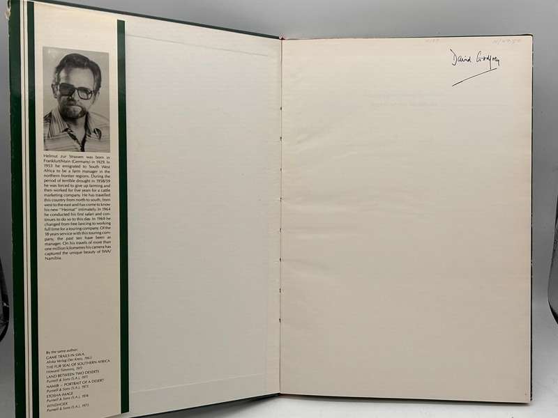 South West Africa/Namibia: Magic of the multitude - Helmut Zur Strassen | Signed & inscribed